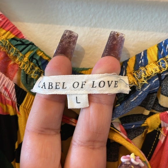 Floral Yellow Maxi Dress SZ Large - Picture 2 of 8